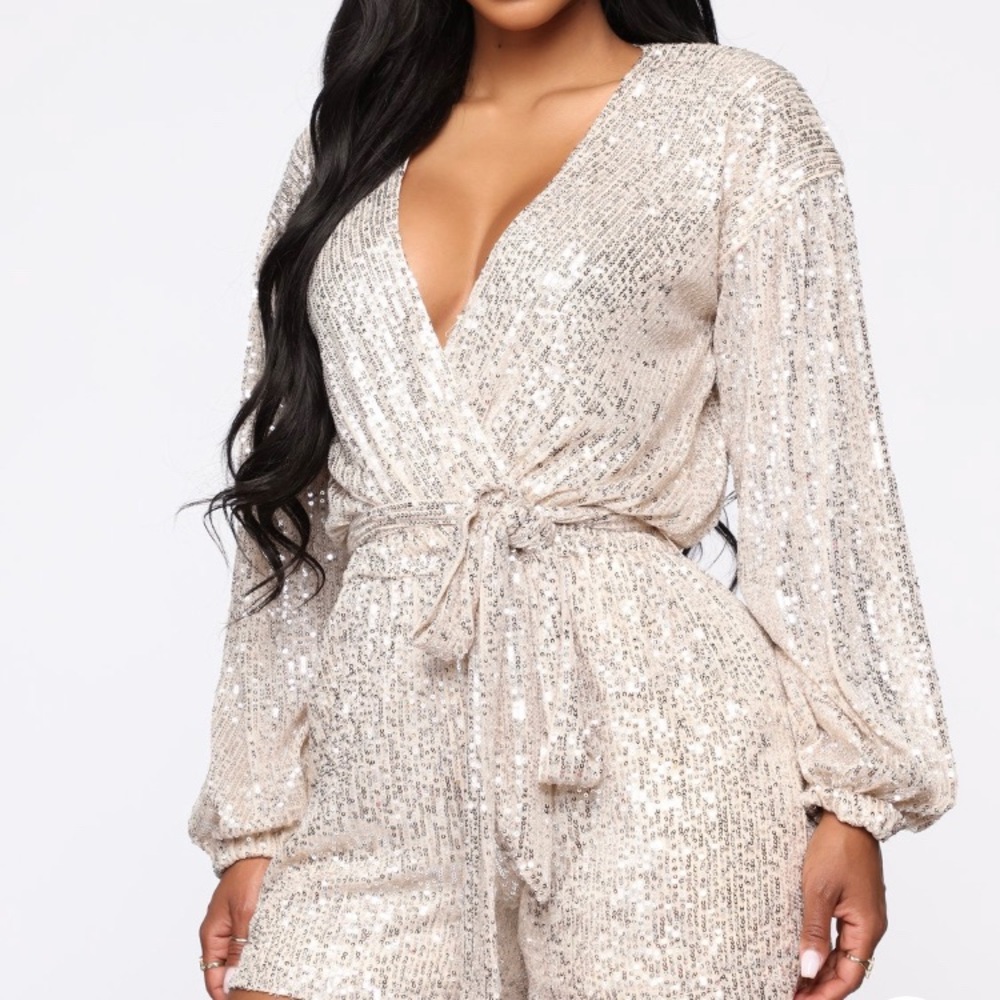 Sequin Romper